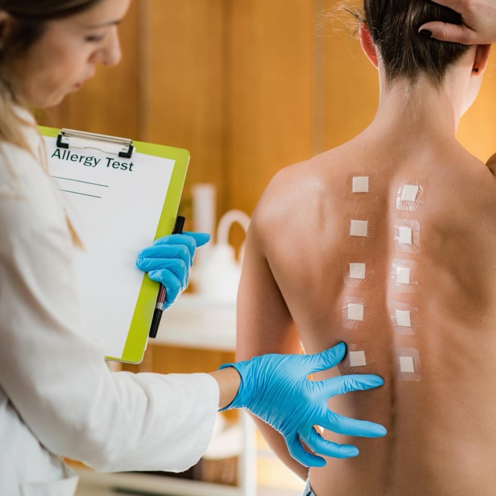 Allergy testing for persistent symptoms